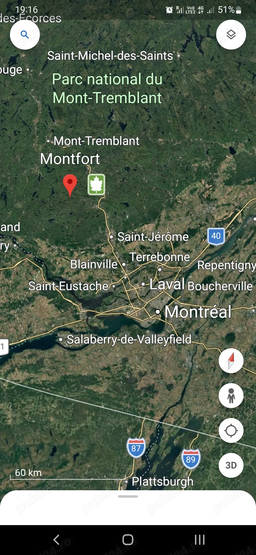  Teren intravilan in Canada-Quebec