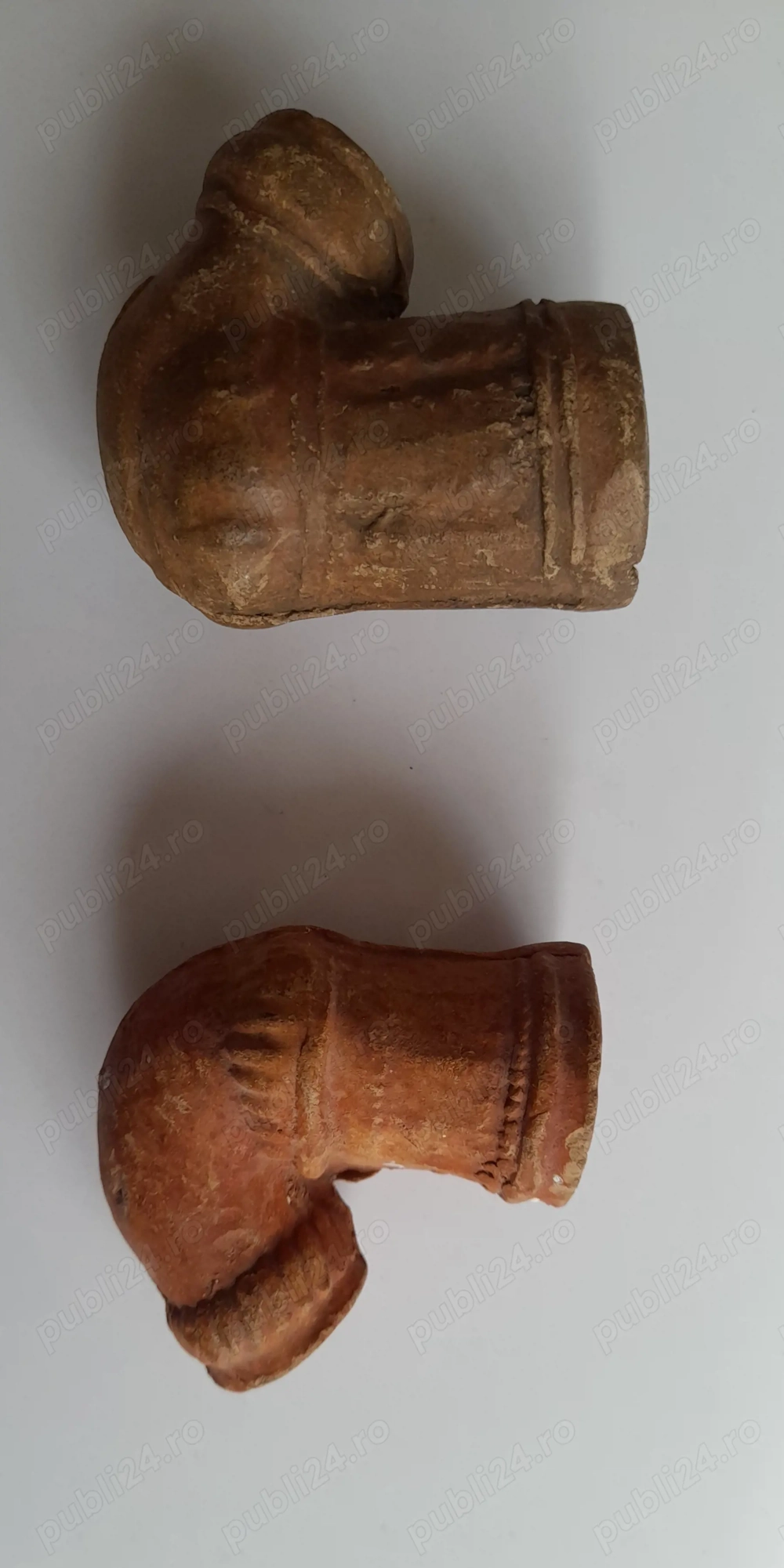 Pipe Antice Din Ceramica Si Lemn