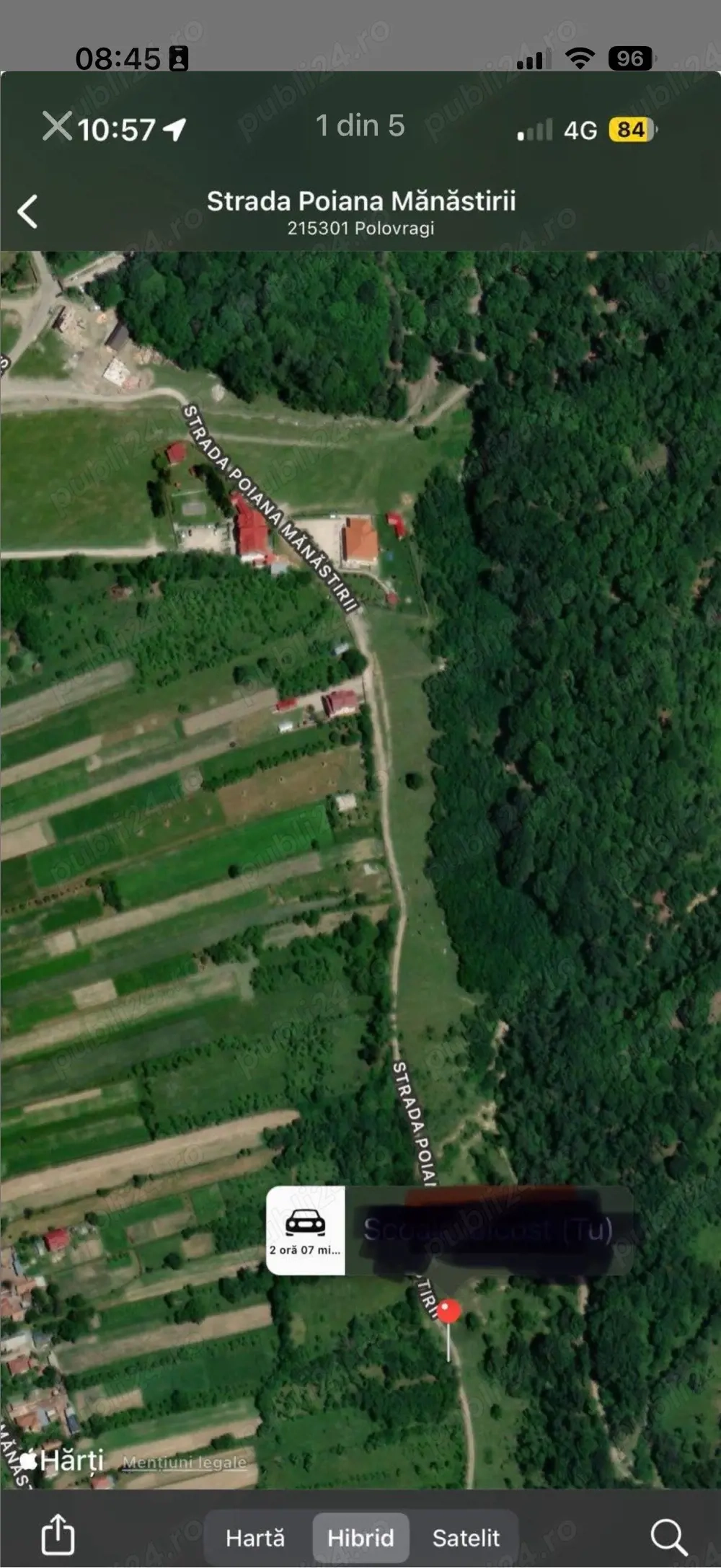 vand teren Polovragi 