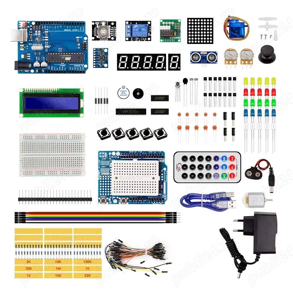 Kit Electronica Complet Arduino Uno R3 Ultimate