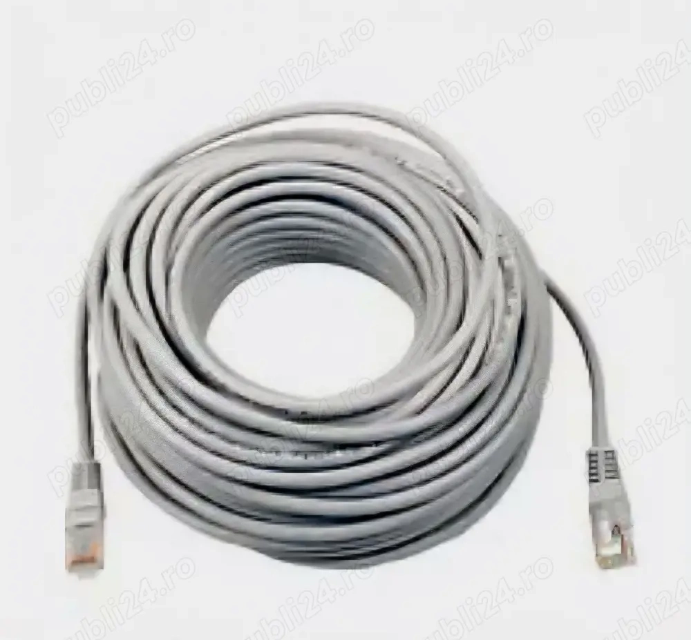 Cablu internet 20 metri Mufat la capete
