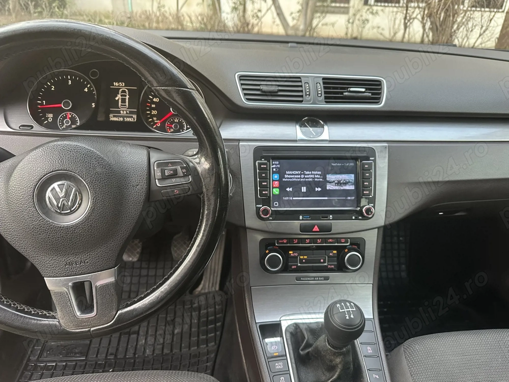 VW Passat B7 2011 BlueMotion, 1.6 TDI