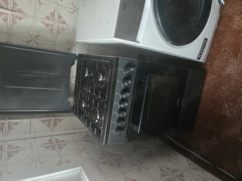 Aragaz arctic, cuptor electric si plita gaz