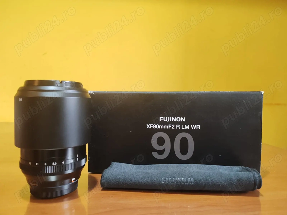 Obiectiv Fujifilm XF 90mm f 2 R LM WR impecabil   Portrete la superlativ!