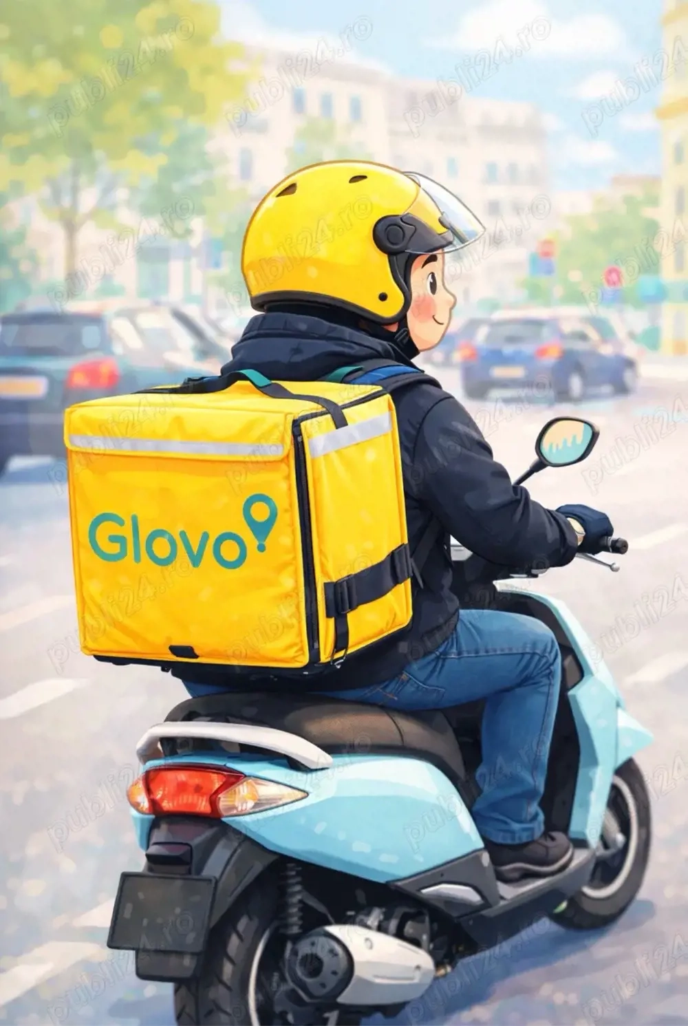 Flota partenera Glovo   Wolt   Bolt Food