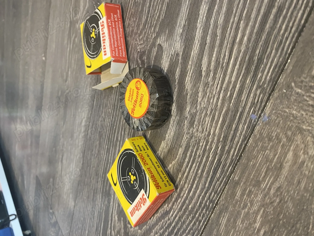 Set 2 Benzi Mașină de Scris Pelikan 2060 Plastic Carbon