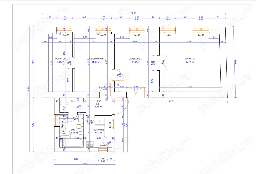 Apartament ultracentral 