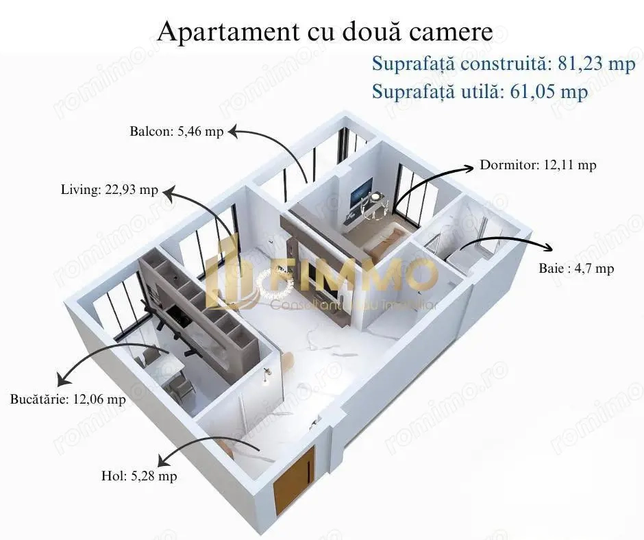 Apartament 2 Camere | 81.23 mpt | Avans 20% | Suceava | ID:1641