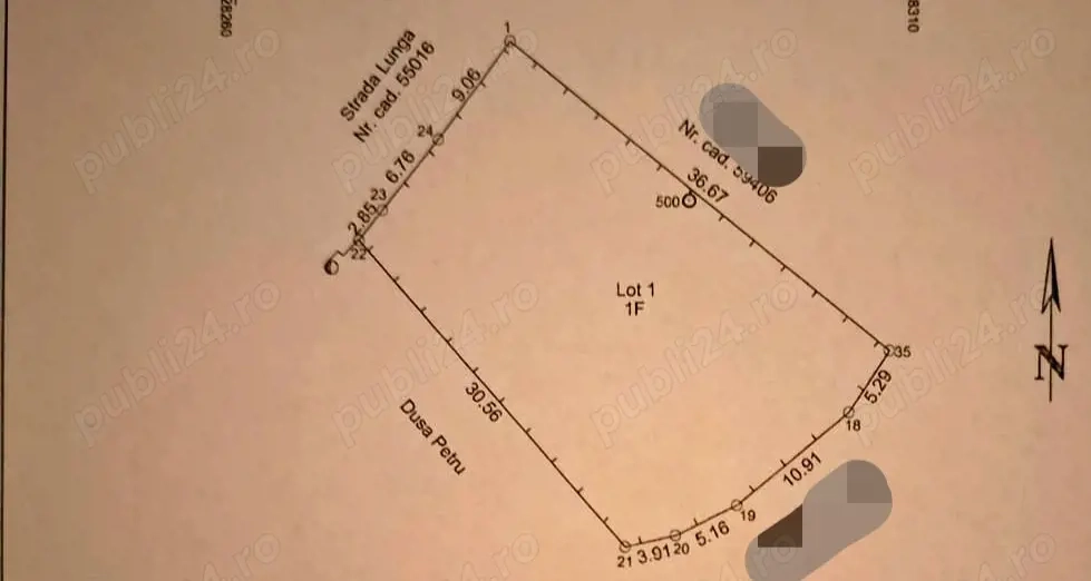 Teren intravilan construibil 