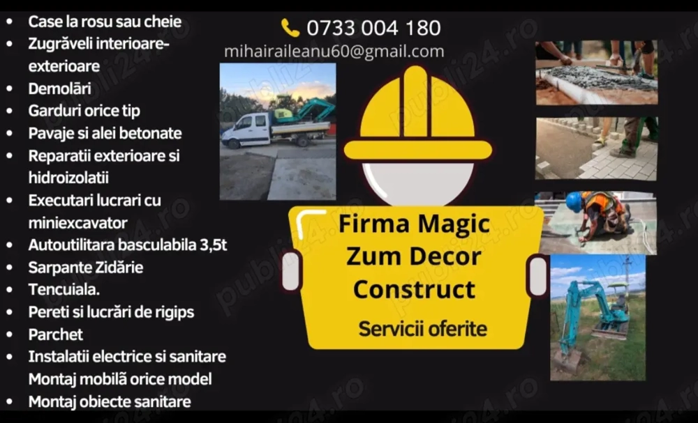 Lucrări de construcție