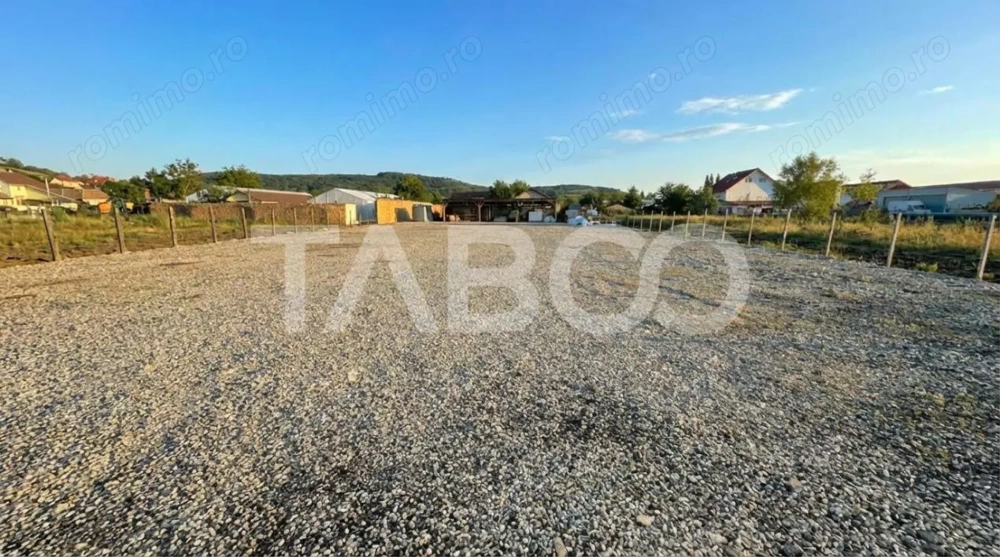 Teren de inchiriat 2000mp acces direct din drum asfaltat Viile Sibiulu