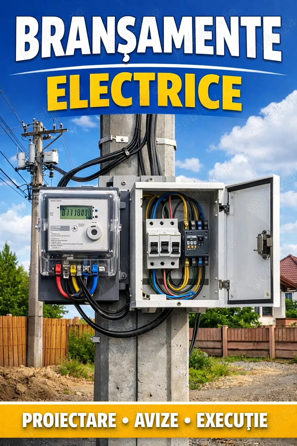 Bransamente Electrice, Intalatii Fotovoltaice