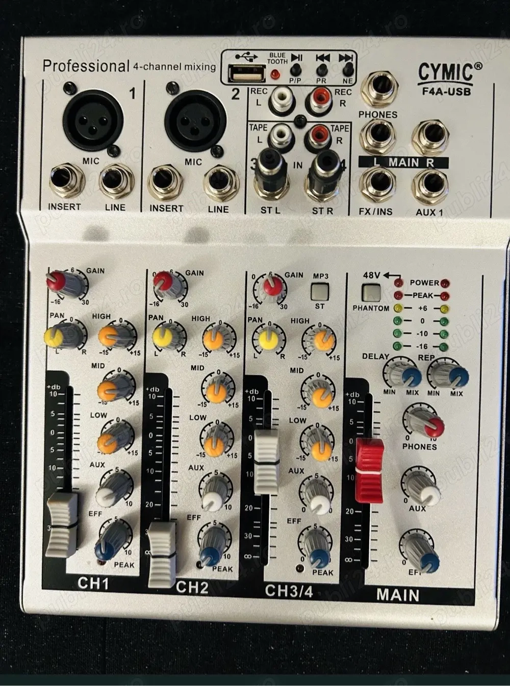 Mixer profesional Cymic f4a- usb