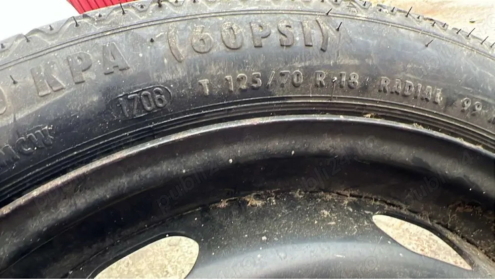 roata rexerva audi T125/70r18