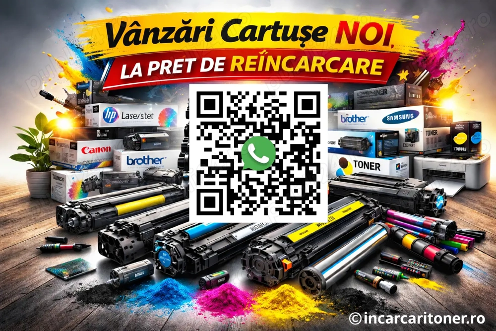 Reincarcari cartuse rezervelor 54 dupa ora 15:30 cu programare