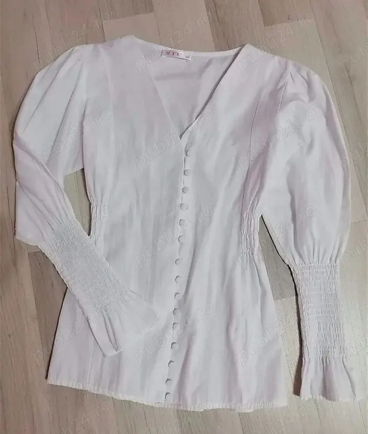 Cămașă elegantă albă 