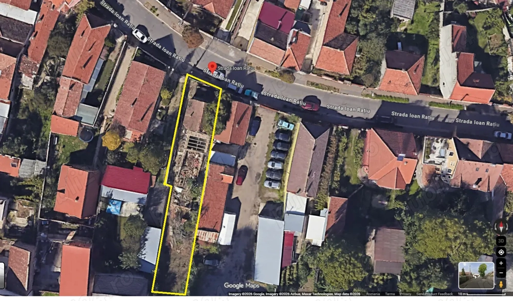 Vand teren cu imobil demolabil  zona semicentrala 