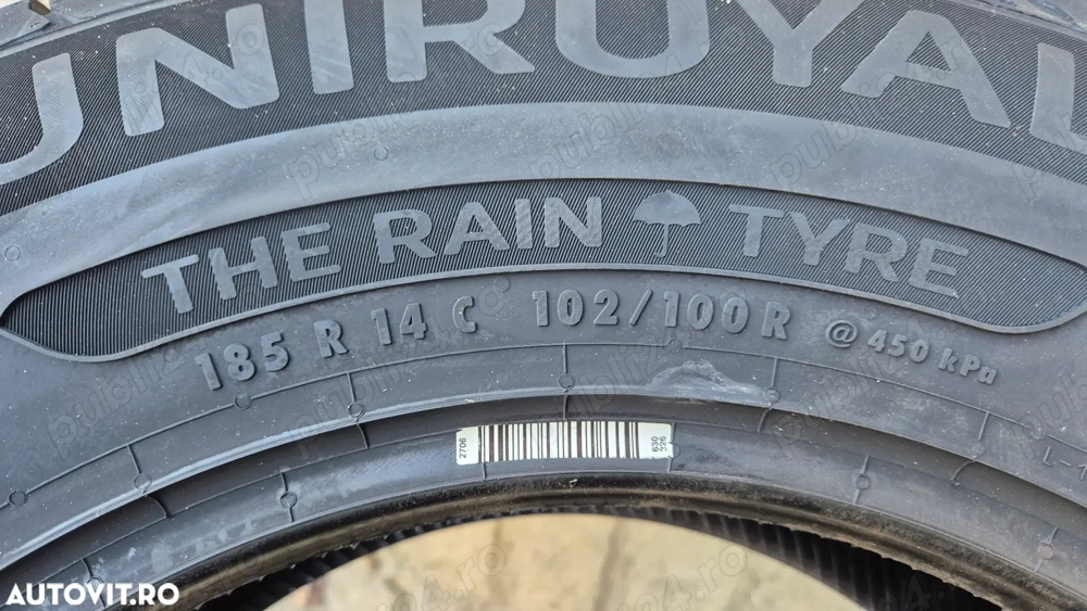 Anvelope 185 14 c, 185/80 R14c m+s, UNIROYAL