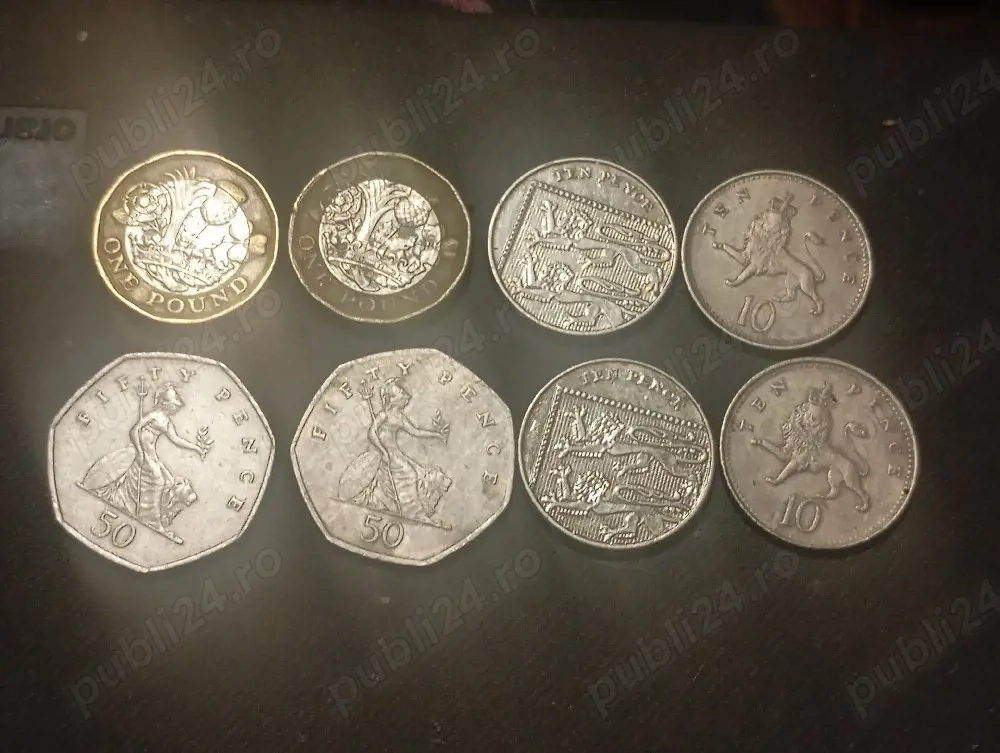colectie de monezi Anglia,de Colectie