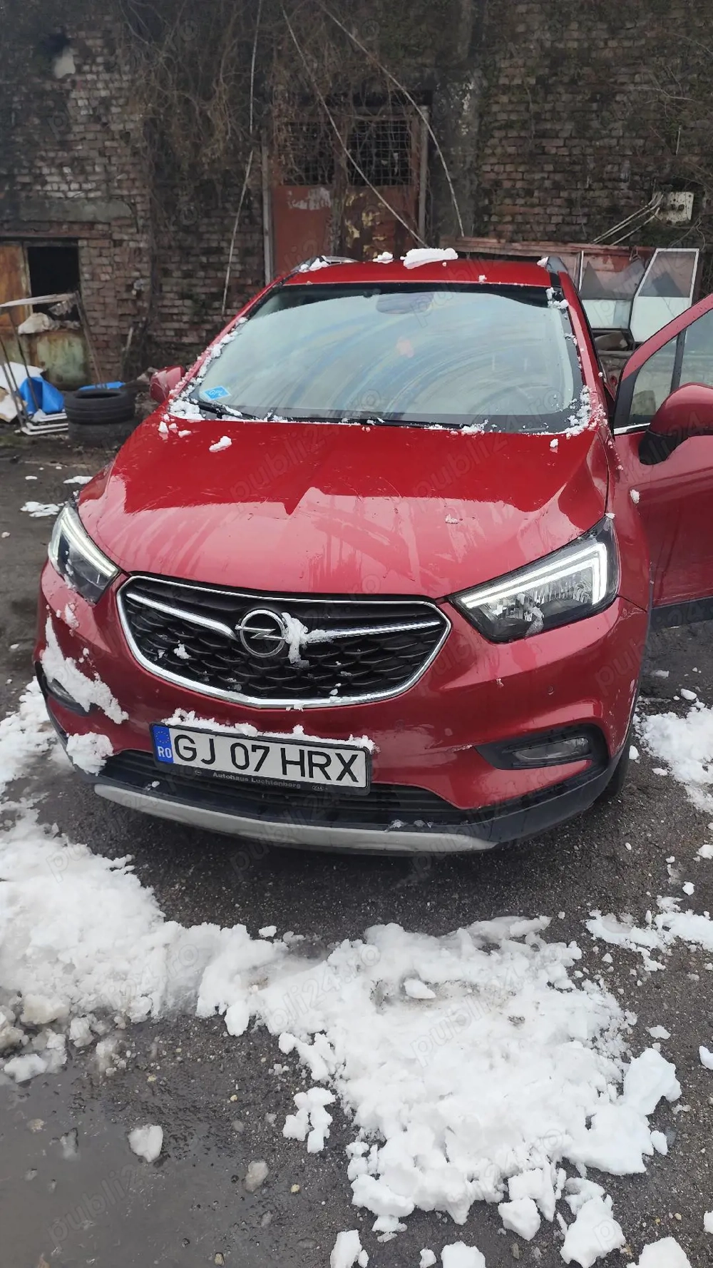 opel mokka x 2018 usor avariat