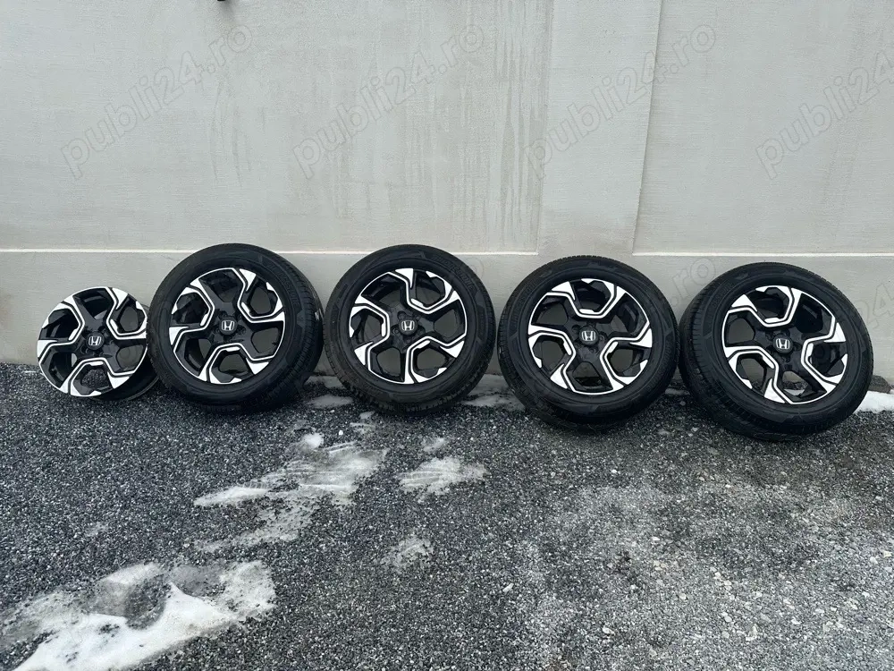 jante plus anvelope Honda Crv originale 