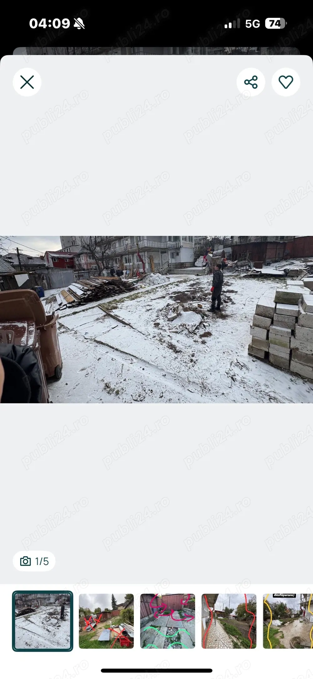 PF inchiriez teren 300 m2 parcare depozitare zona centrala Iasi Tg Cucu 700 lei= 300 m2 cu contract 