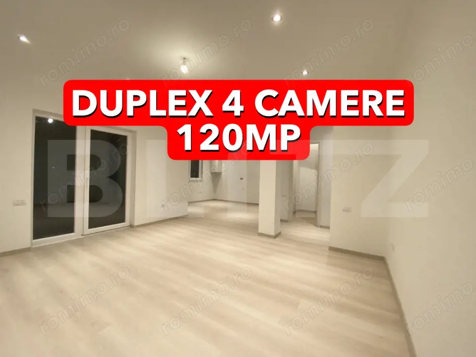 Duplex nou 4 camere 120mp  Mosnita Noua– aproape de Timișoara și Centura Sud