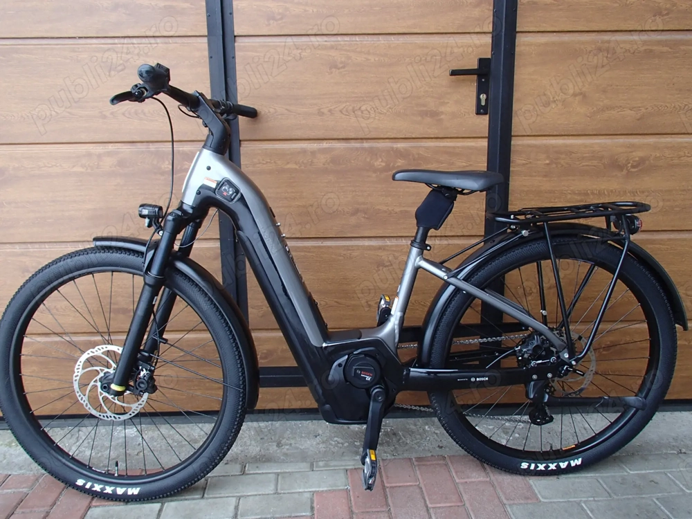 Bicicleta Electrica Cannondale Bosch Smart CX- KIOX-750-Suspensie Dubla