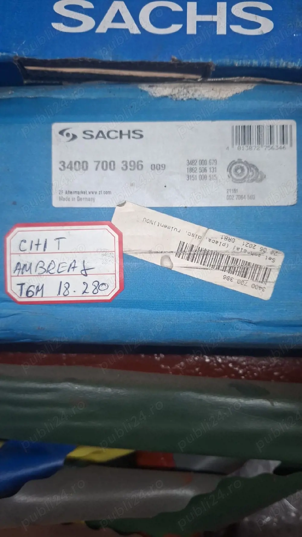 Kit ambreiaj TGM 18280