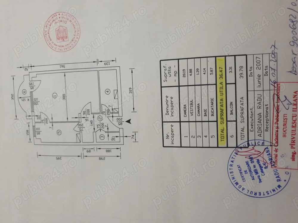 Vindem garsoniera parc Sebastian 