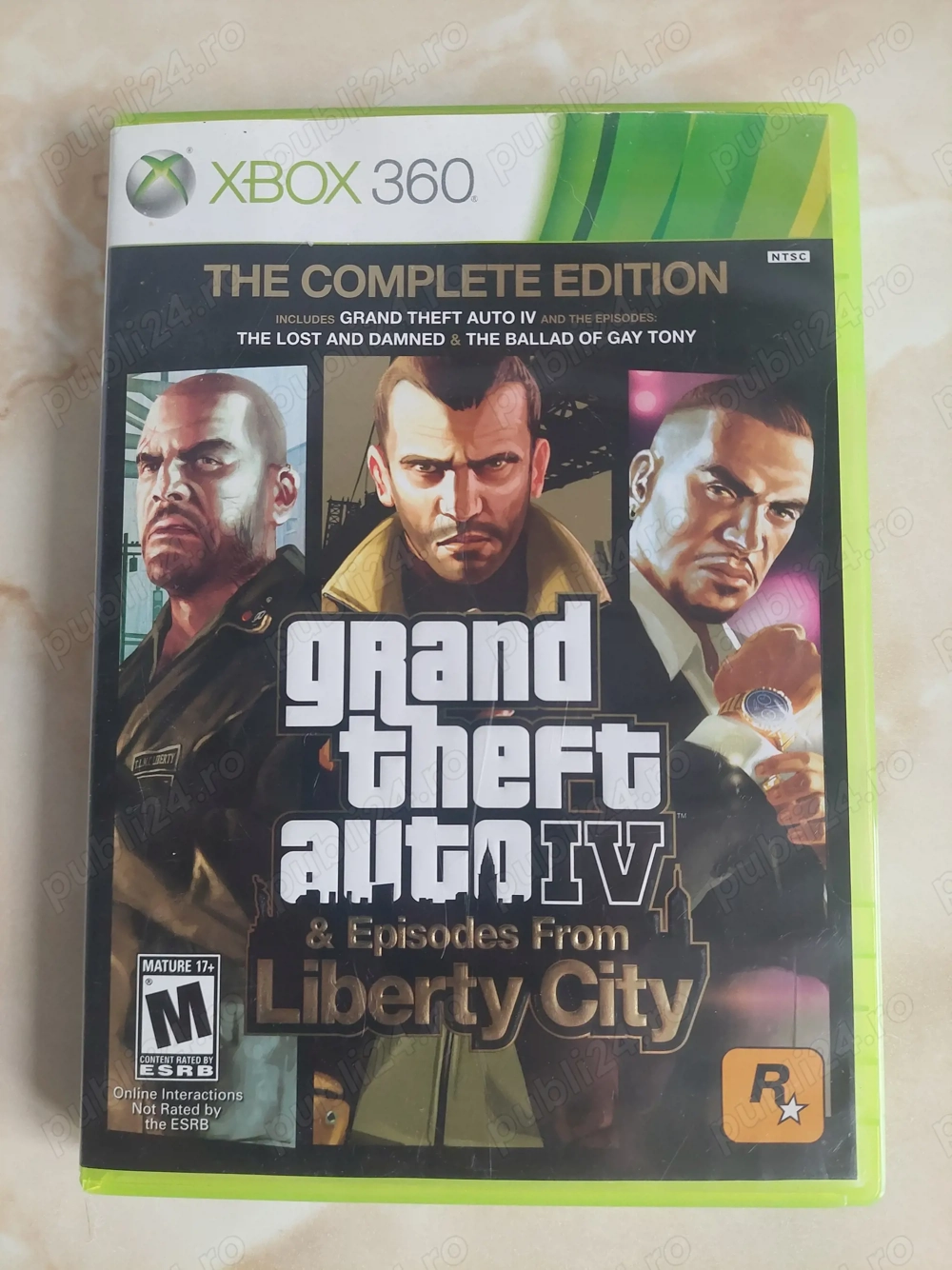 [Xbox360] Vând GTA 4 + DLC urile din Liberty City Xbox 360 [poze reale]