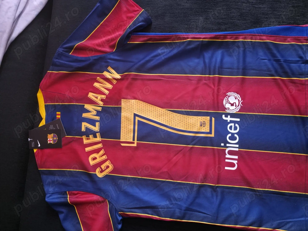 Tricou FC Barcelona 2020-2021 - GRIEZMANN #7 - Nou cu Etichetă