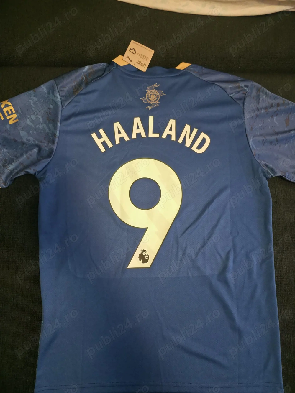 Tricou Manchester City 2024 - HAALAND #9 - NOU cu Etichetă - Mărimea L