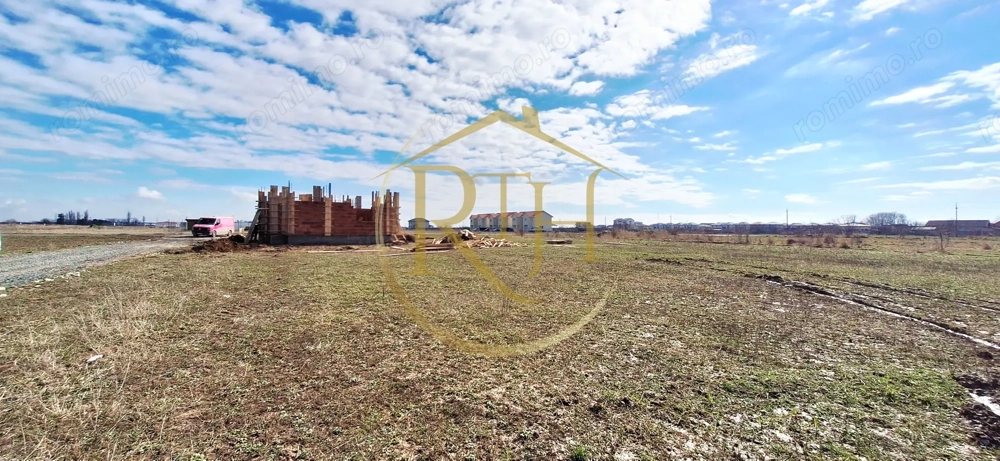 Oferim spre vanzare parcela pentru duplex,  Giroc, suprafata 507 mp, 2 fronturi