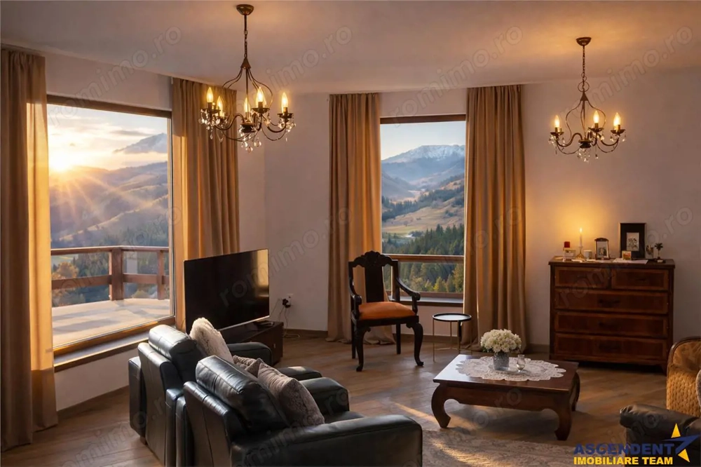 Pensiune  resedinta, in magistral peisagistic, cu 1.000 mp teren, Pestera, Brasov