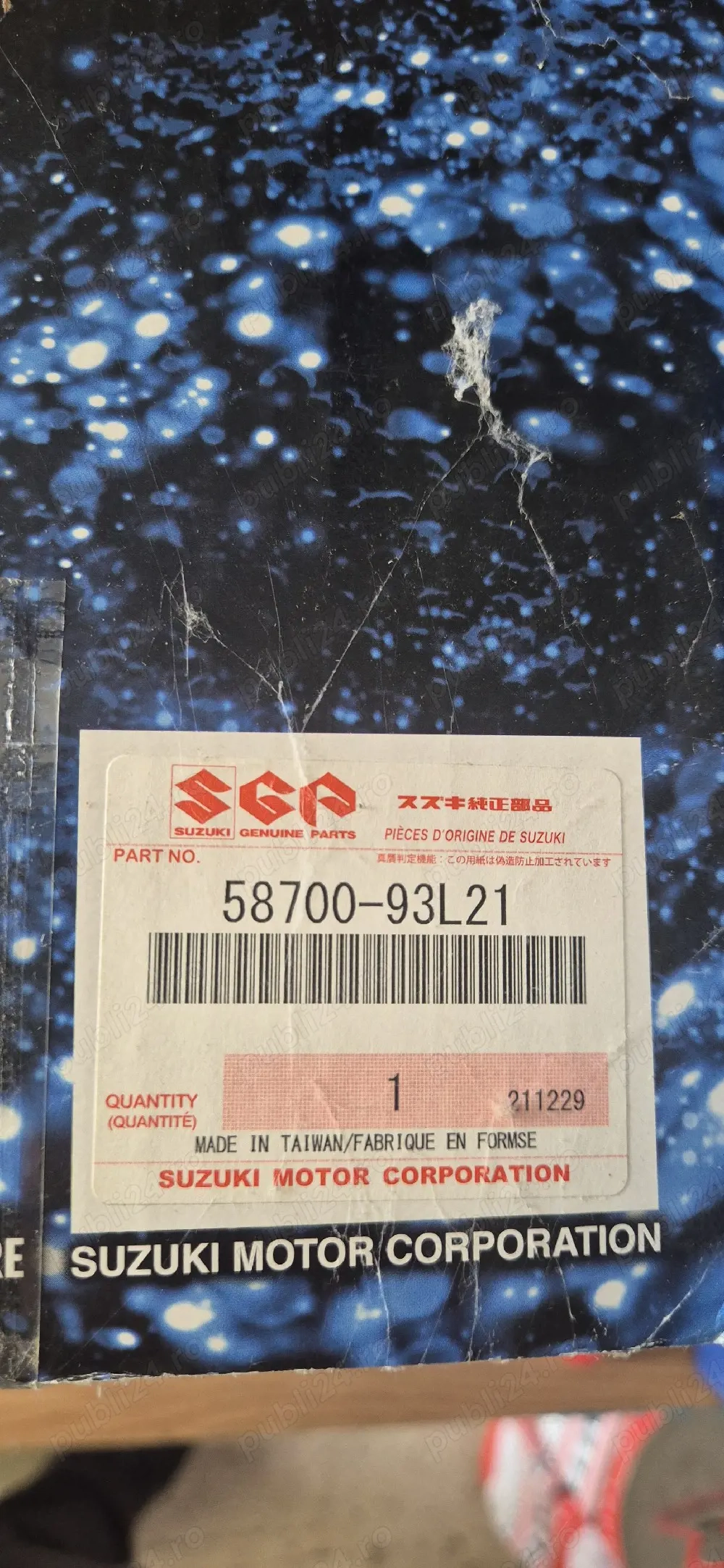 elica inox motor suzuki 3x16x20r