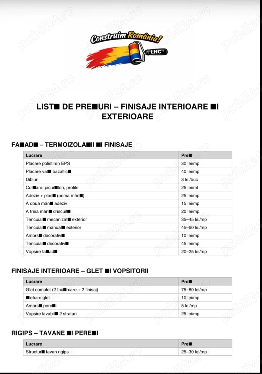 amenajari interioare exterioare