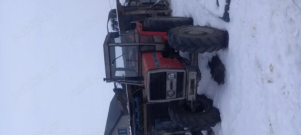 Tractor Massey Ferguson 294S 75 cai, plug reversibil 3 brazde, semănătoare 6 randuri, disc