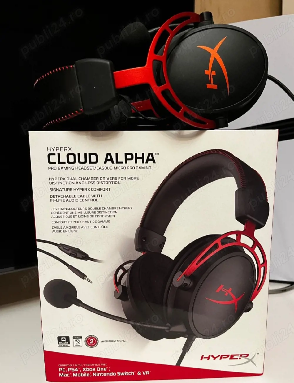 Căști Hyperx Could Alpha-aproape noi