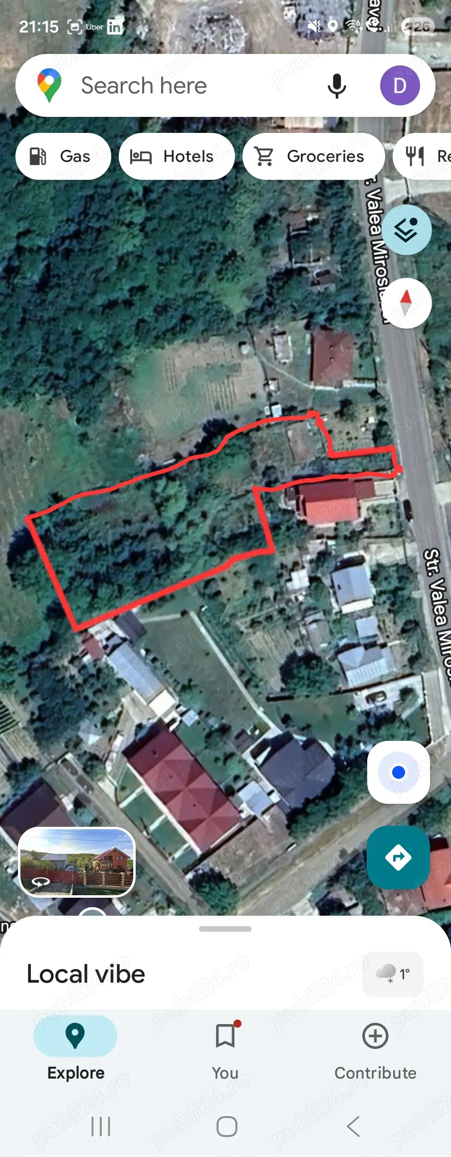 Inchiriez teren 1600mp Miroslava Iasi