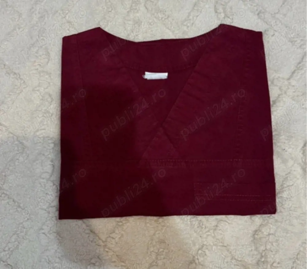 Scrub Visiniu Barbati - Bluza + Pantaloni