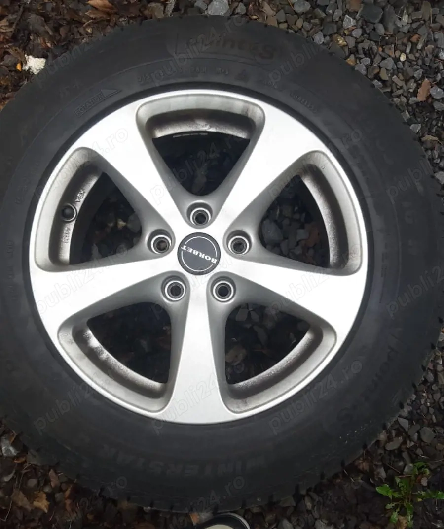 Roti iarna, Jante BORBET cu Anvelope POINT-S Winterstar 4