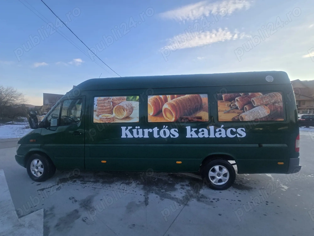 Autorulota fastfood truck Mercedes sprinter 313 2006
