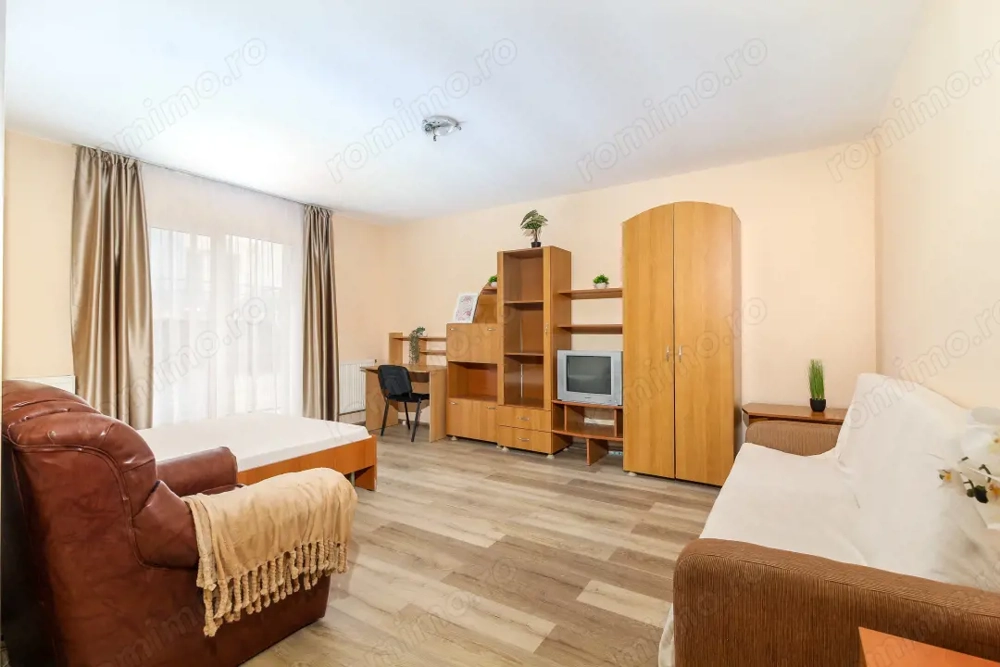 Apartament Zorilor UMF cu 1 camera, bloc dupa 2000, etaj 2