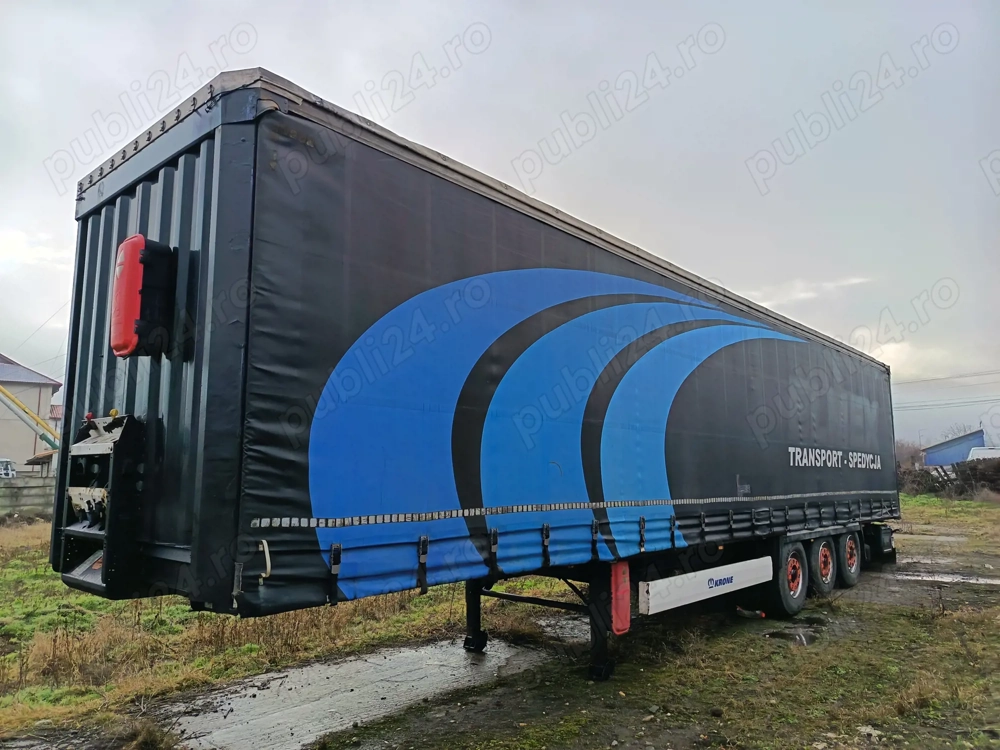 KRONE Semiremorca vagon prelata sasiu Standard 385 65 22.5