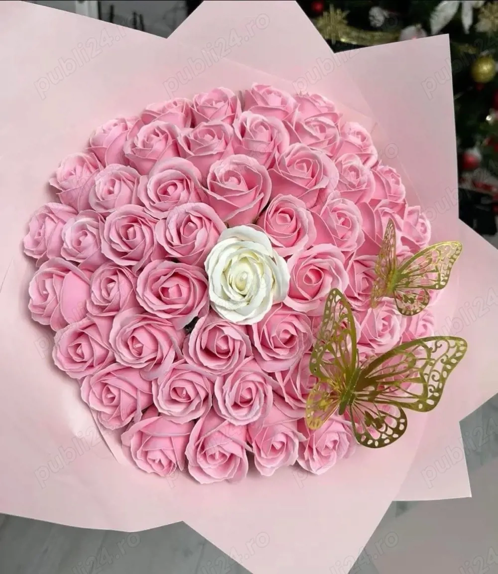 Buchete trandafiri din sapun se face pe comanda !!