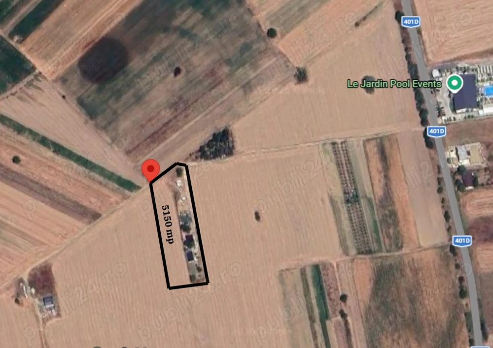 OPORTUNITATE INVESTIȚIE | 5.150 mp intravilan | 10 euro mp | Sub 50% din piață