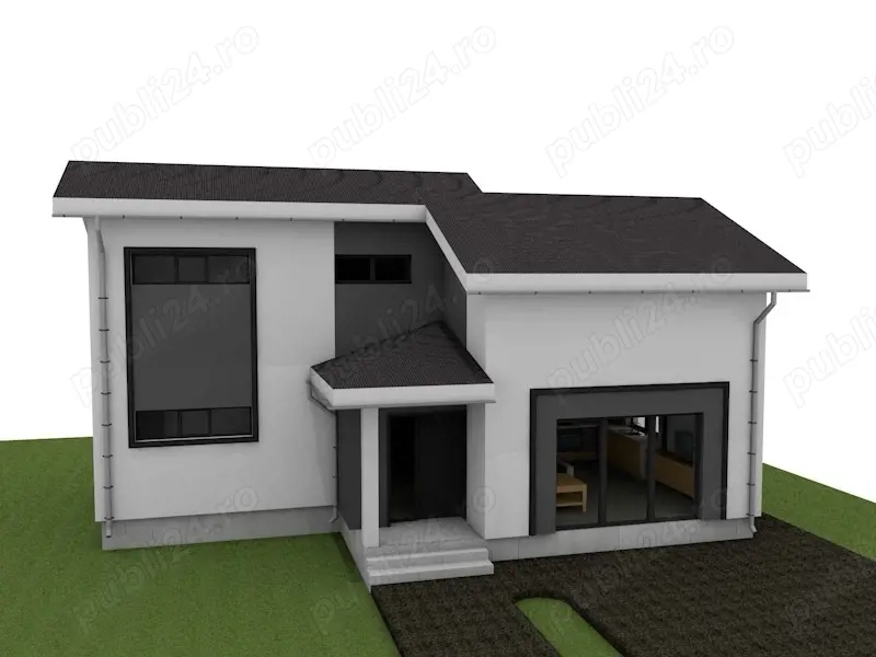    Casă P+M   proiect nou, posibilitate personalizare