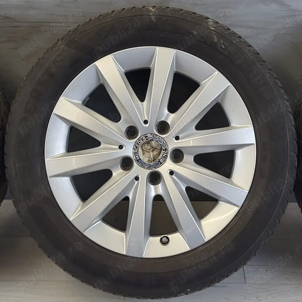 Roti/Jante Mercedes 5x112 205/55 R16 A (W176), B (W246), CLA (W117)