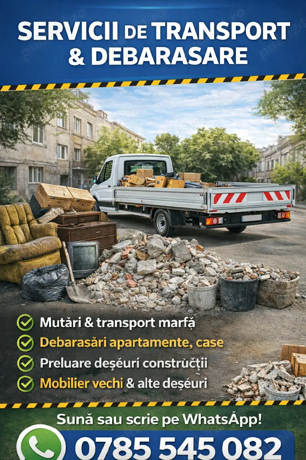 Transport Decapari Debarasări apartamente case 